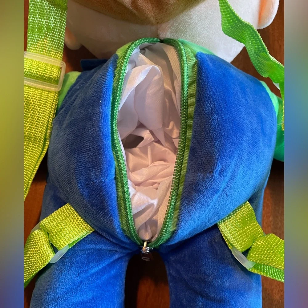 Backpack. Kids Plush Luigi. NWT - Picture 4 of 8